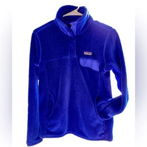 Women’s Patagonia fleece quarter zip size medium dark purple